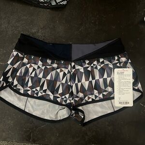 Lululemon Run Speed Short Quilt sz 6